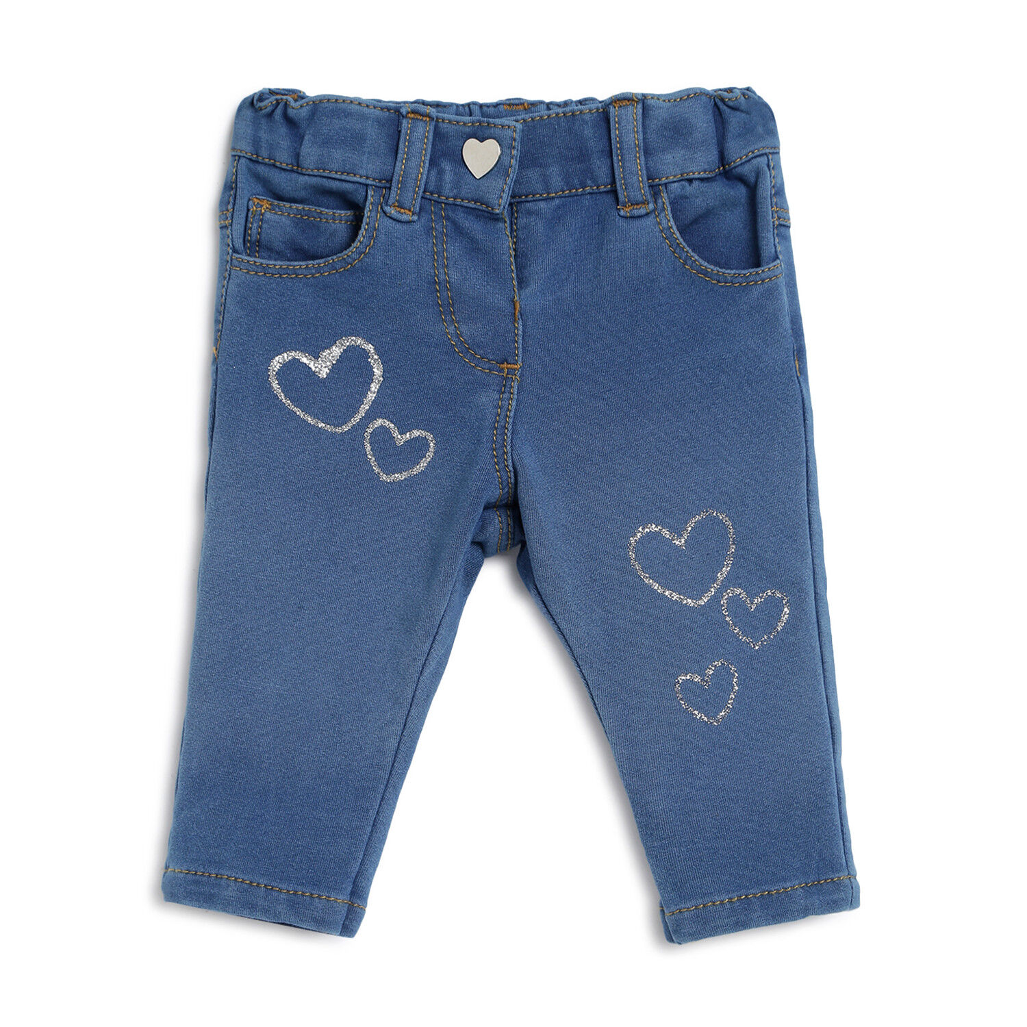 Buy Venjoe Little Baby Boys Girls Ripped Western Jeans Toddler Denim Casual  Pants Trousers White 912 Months at Amazonin